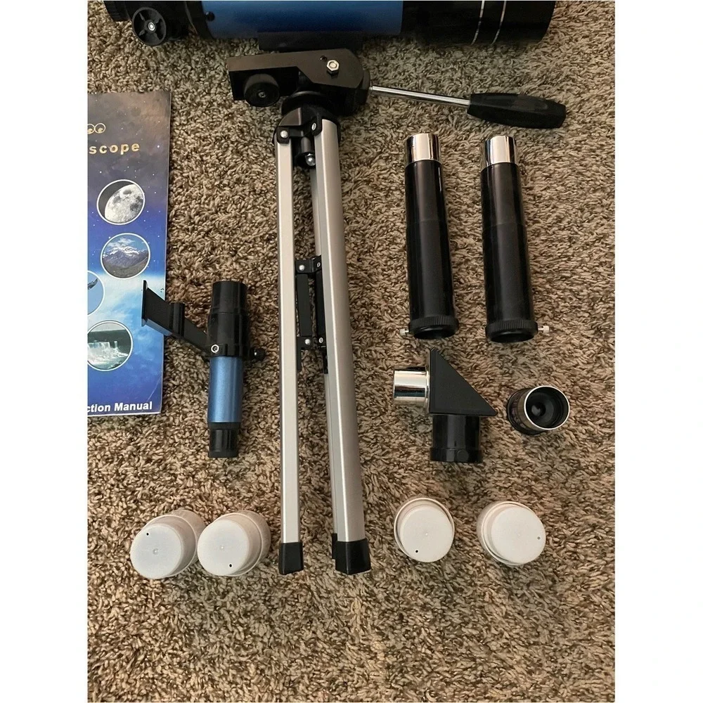 Blue Refractor Telescope F400x70